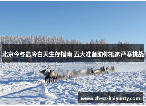 北京今冬最冷白天生存指南 五大准备助你抵御严寒挑战