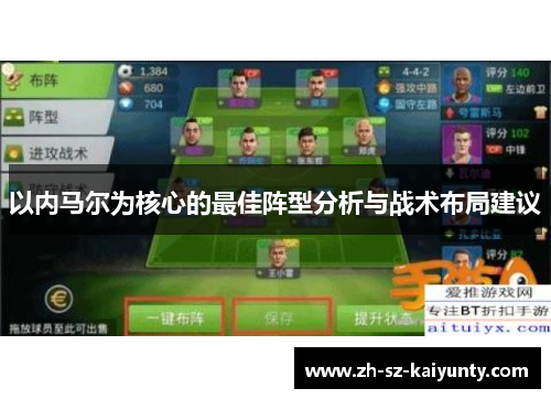 以内马尔为核心的最佳阵型分析与战术布局建议