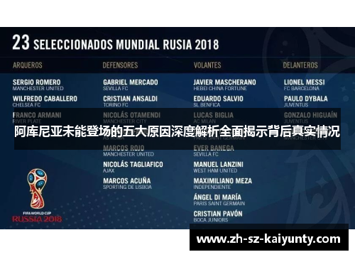 阿库尼亚未能登场的五大原因深度解析全面揭示背后真实情况